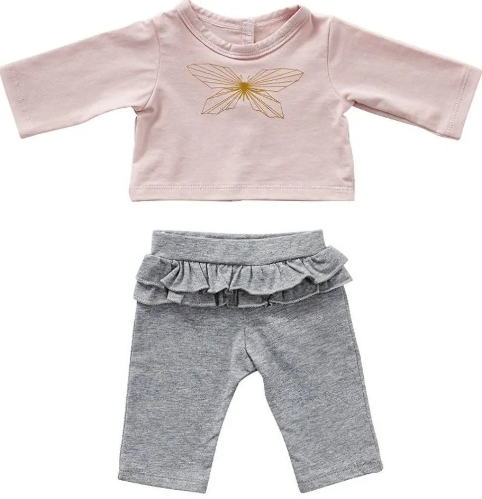 Dukketoj - Bluse M. Print Og Bukser - Flere Str.