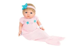 Dukketoj - Havfruedragt, 45 Cm.