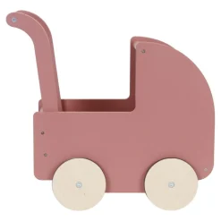 Dukkevogn Inkl. Sengesaet - Rosa