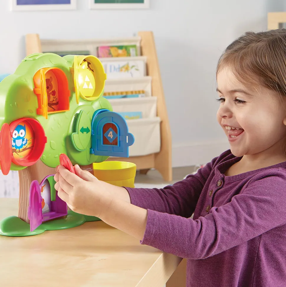 Dyretraeet - Lær Om Form, Farve Og Tal