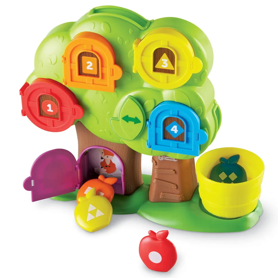 Dyretraeet - Lær Om Form, Farve Og Tal