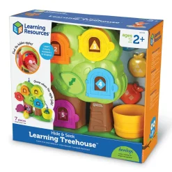 Dyretraeet - Lær Om Form, Farve Og Tal