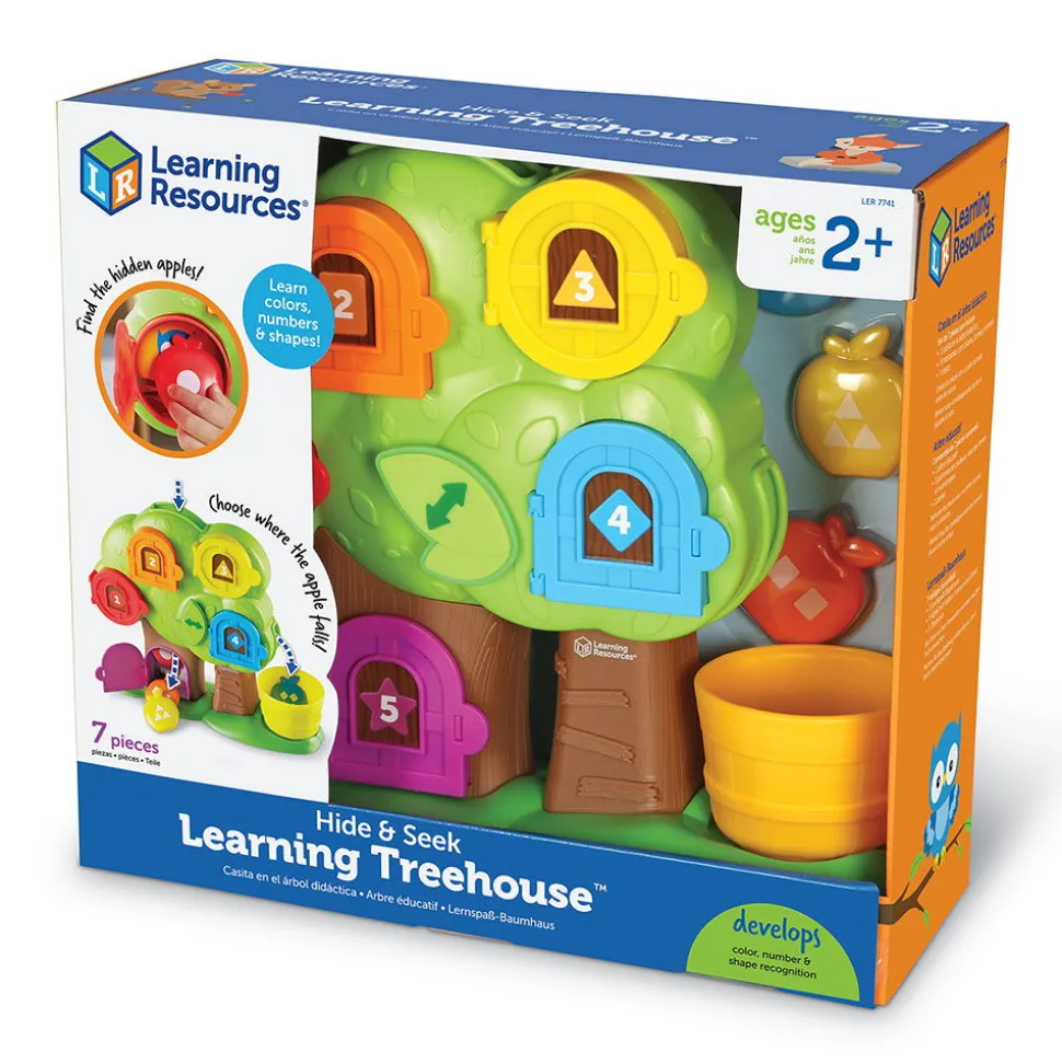 Dyretraeet - Lær Om Form, Farve Og Tal