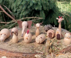 Dyrevenner - Traefigurer, 10 Stk