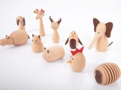 Dyrevenner - Traefigurer, 10 Stk