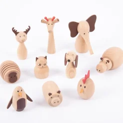 Dyrevenner - Traefigurer, 10 Stk