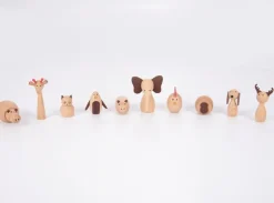 Dyrevenner - Traefigurer, 10 Stk