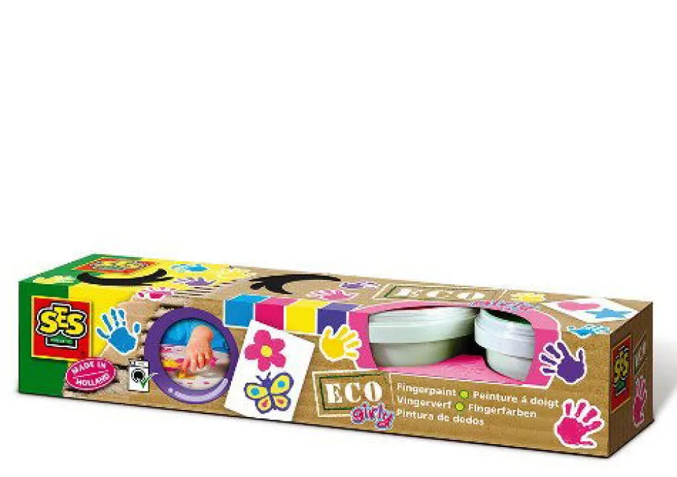 Eco - Fingermaling 4 Farver - Pastel