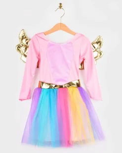 Enhjorningekjole- Og Horn, Str. 4-6 Ar