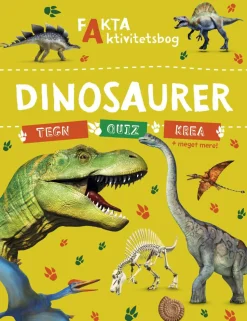 Fakta-Aktivitetsbog: Dinosaurer