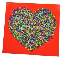 Farvede Ris Til Sanselege, 454 Gr.