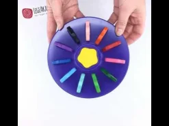 Fedtfarver, 12 Stk. - Fra 18 Mdr.