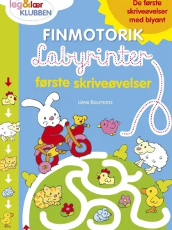 Finmotorik Labyrinter - Kanin