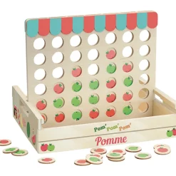 Fire Pa Stribe Spil - Aebler