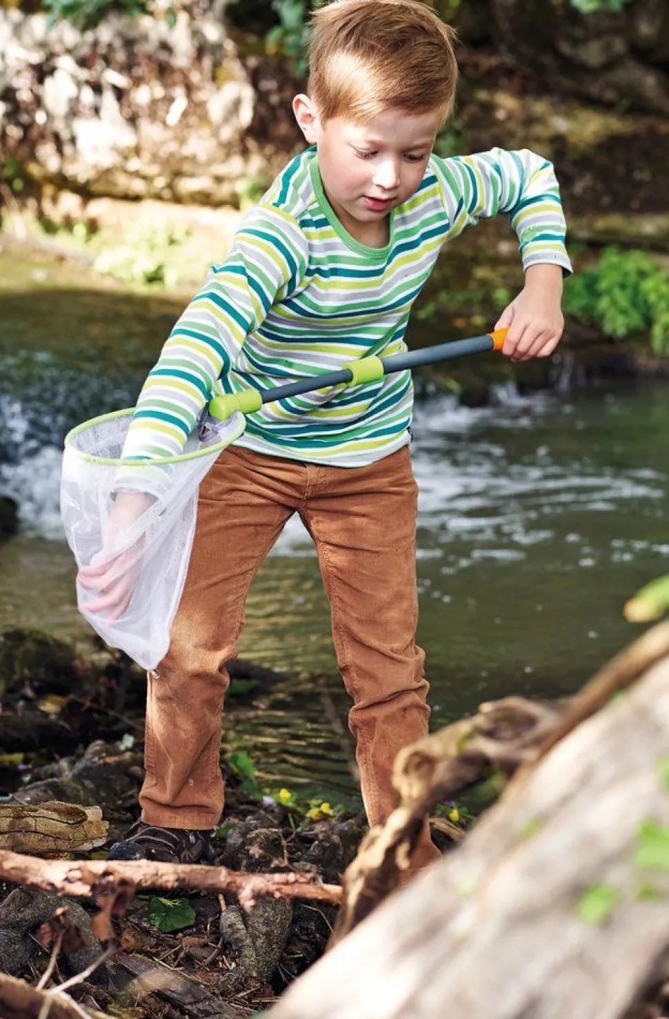 Fiskenet Med Teleskopstang