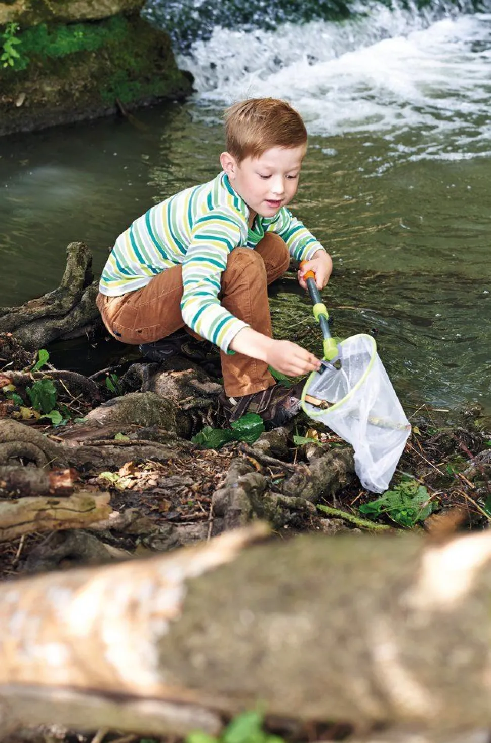 Fiskenet Med Teleskopstang