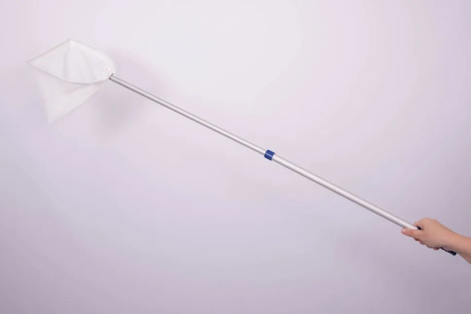 Fiskenet Med Teleskopstang Af Aluminium