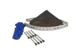 Foldbar Fitness Trampolin - O140 Cm