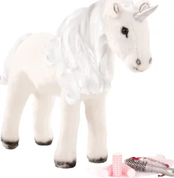 Frisordukke - Enhjorning, 52 Cm.