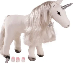 Frisordukke - Enhjorning, 52 Cm.