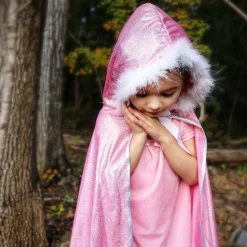 Glitterkappe Med Pelskant, Str. 4-7 Ar