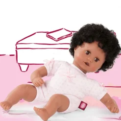 Gotz Dukke - Muffin, Afro-Amerikansk 33 Cm