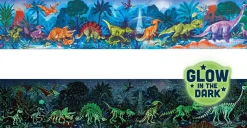 Gulvpuslespil M. 200 Brikker - Dinosaurer