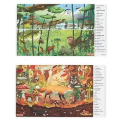 Gulvpuslespil, Tosidet M. 48 Brikker - Natur