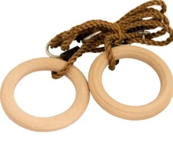 Gymnastikringe I Trae - O10,8 Cm.