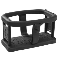 Gynge - Baby M. Gummisaede - Sort