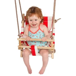 Gynge - Baby Med Kanvassaede