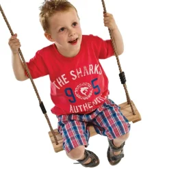 Gynge - Klassisk Trae, 39 X 13 Cm.