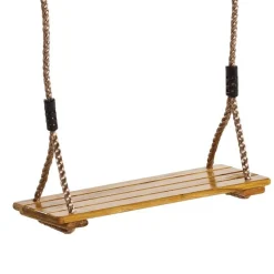 Gynge - Klassisk Trae, 39 X 13 Cm.