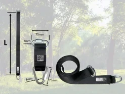 Gyngeophaeng Til Trae - Simpel 200 Cm