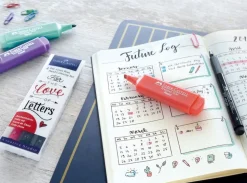 Hand Lettering, Pitt Artist Pen, 4 Stk