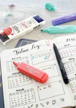 Hand Lettering, Pitt Artist Pen, 4 Stk