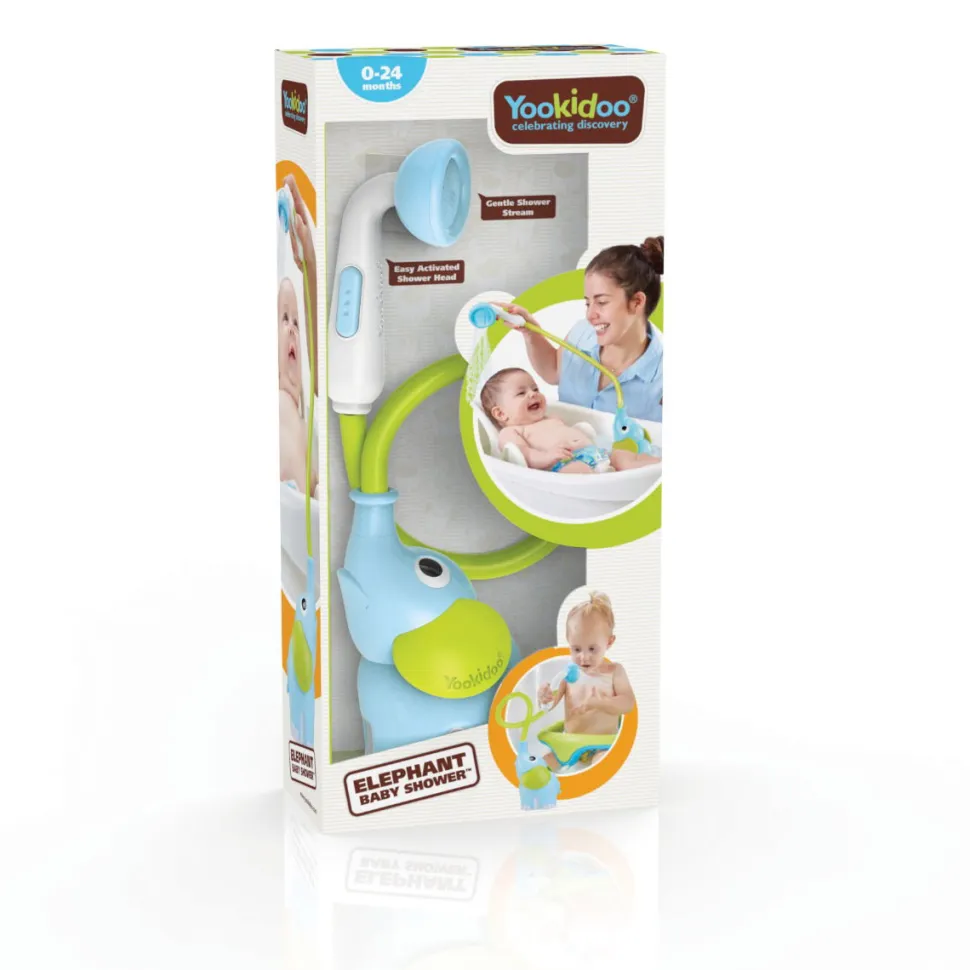 Handbruser, Batteridrevet - Elefant, Bla