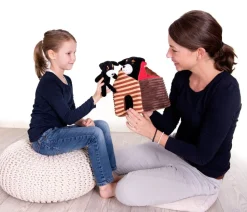 Handdukke - Dobby Hund Med Hvalp