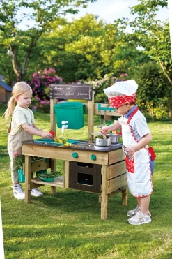 Haveleg - Udekokken M. Tilbehør