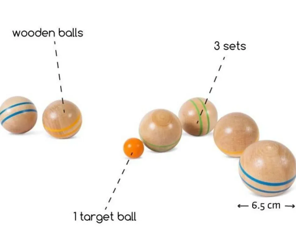Havespil - Petanque, Trae