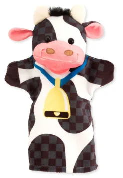 Hånddukker - Bondegardsdyr, 4 Stk.