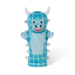 Hånddukker - Dinosaurer, 4 Stk.