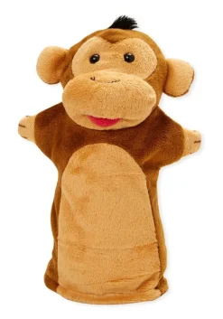 Hånddukker - Safaridyr, 4 Stk.