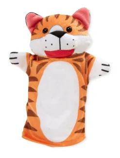 Hånddukker - Safaridyr, 4 Stk.