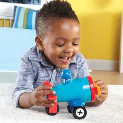 3-I-1 Byggesæt - Bil, Bad & Fly