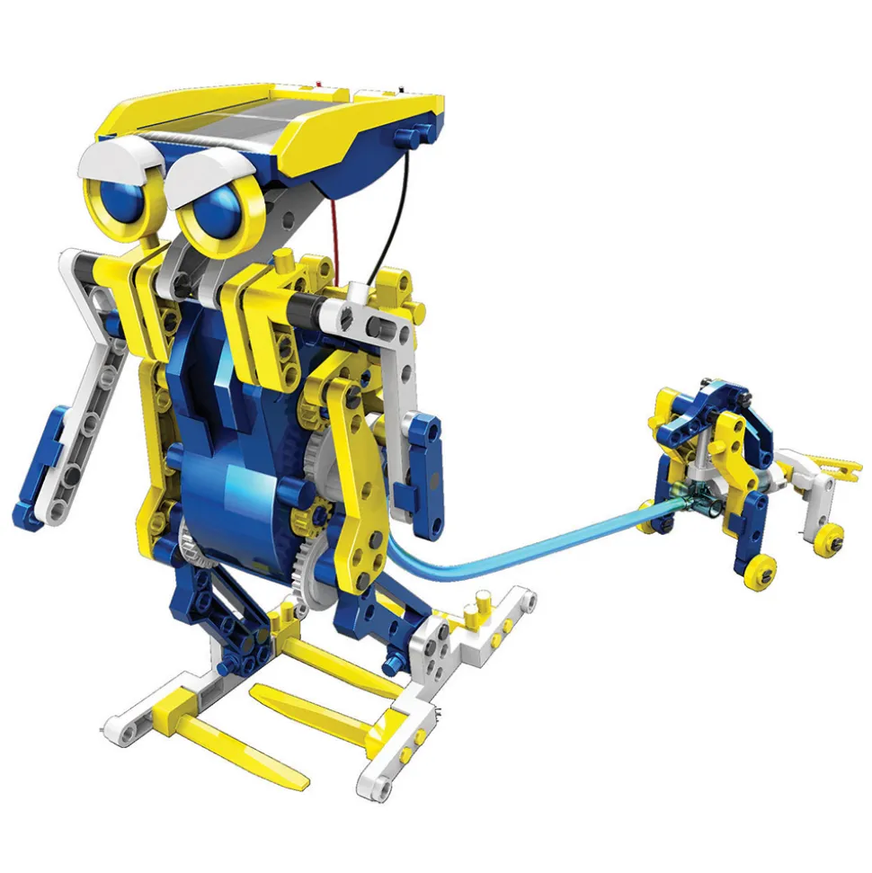 12-I-1 RobotByggesæt Til Solenergi, 230 Dele