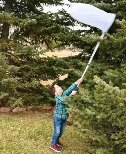 Insektnet Med Teleskopstang Af Aluminium