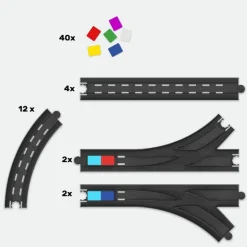 Intelino J-1 Smart Train Tilbehør - Skinnesaet