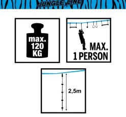 Jungle Line Tilbehør - Klatrereb