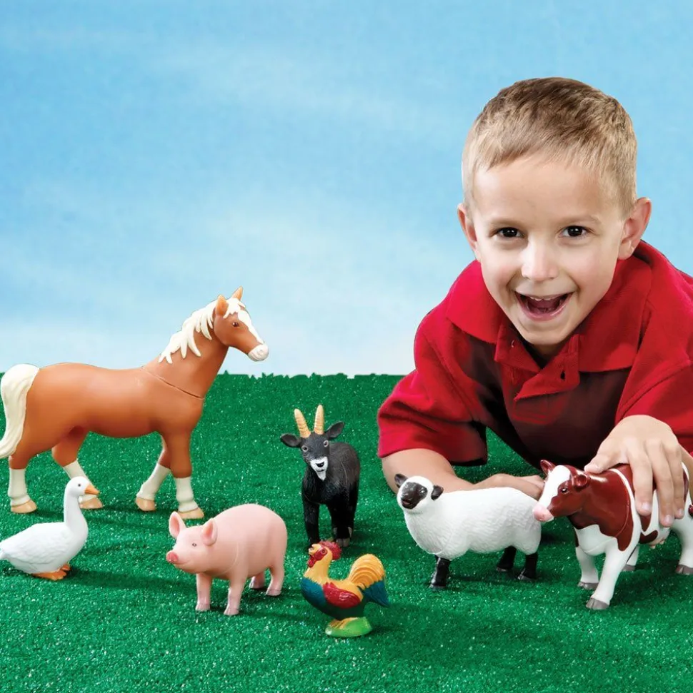 Kaempe Bondegardsdyr, 7 Stk